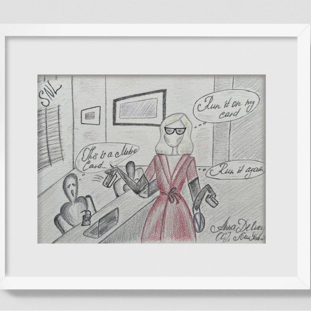 Anna Delvey Print “run it again” 1 of 500